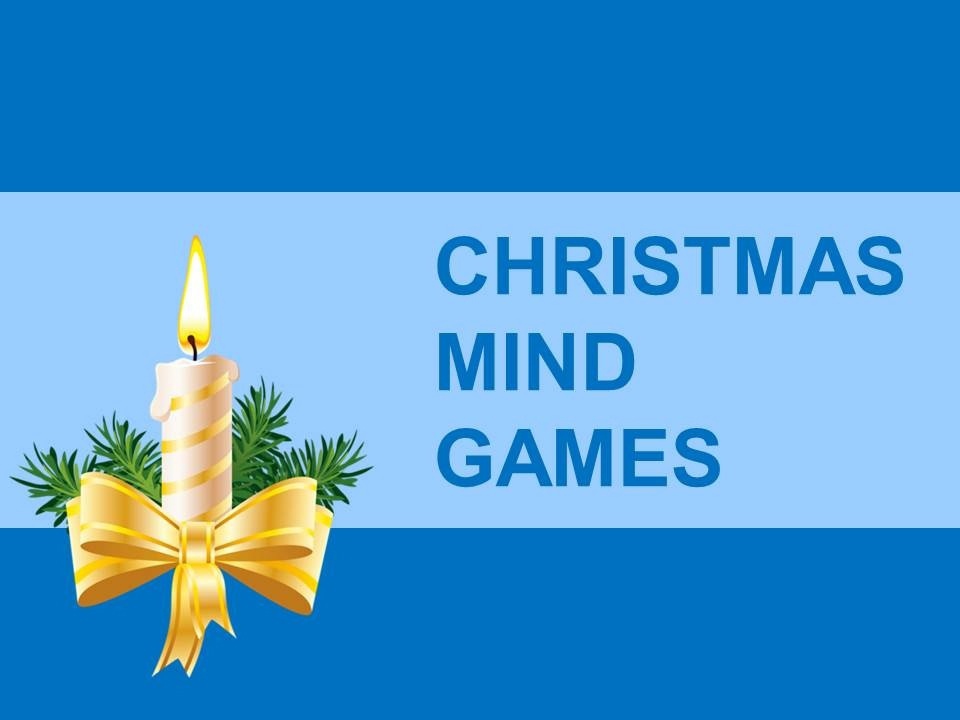 Областная интеллектуальная игра «CHRISTMAS MIND GAMES».