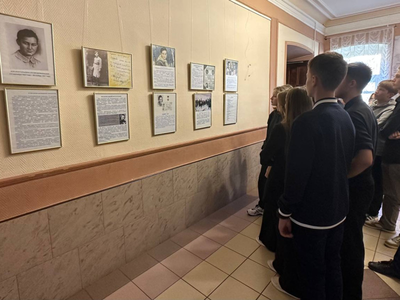 Открыта выставка к 100-летию Зои Космодемьянской.